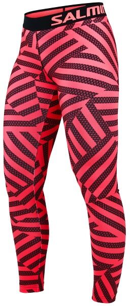Salming Flow Tights Women - Coral  - Size: 1278635 - Color: Koralli Salming Flow Tights Women - Coral  - Size: 1278635 - Color: Koralli