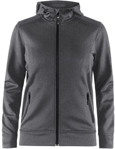 craft Noble Full Zip Hood Women - Darkgrey  - Size: 1904575 - Color: tummanharm craft Noble Full Zip Hood Women - Darkgrey  - Size: 1904575 - Color: tummanharm