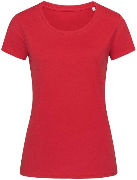Stedman Janet Organic Women Crew Neck - Red  - Size: ST9300 - Color: punainen Stedman Janet Organic Women Crew Neck - Red  - Size: ST9300 - Color: punainen
