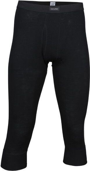 Dovre Wool Three Quarter Long Johns - Black  - Size: 69311 - Color: musta Dovre Wool Three Quarter Long Johns - Black  - Size: 69311 - Color: musta