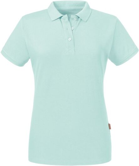 Russell Athletic Pure Organic Women Polo - Turquoise  - Size: 508F - Color: Turkoosi Russell Athletic Pure Organic Women Polo - Turquoise  - Size: 508F - Color: Turkoosi