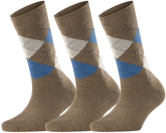 Burlington 3 pakkaus Marylebone Wool Sock - Brown * Kampanja *  - Size: 22082 - Color: ruskea Burlington 3 pakkaus Marylebone Wool Sock - Brown * Kampanja *  - Size: 22082 - Color: ruskea