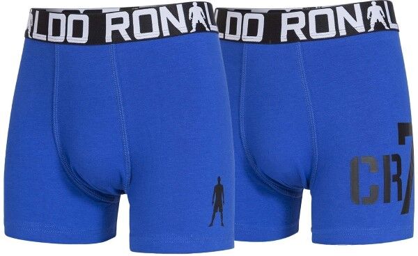 CR7 Cristiano Ronaldo 2 pakkaus Boys Line Trunk - Darkblue  - Size: 8400-5100 - Color: tummansin. CR7 Cristiano Ronaldo 2 pakkaus Boys Line Trunk - Darkblue  - Size: 8400-5100 - Color: tummansin.