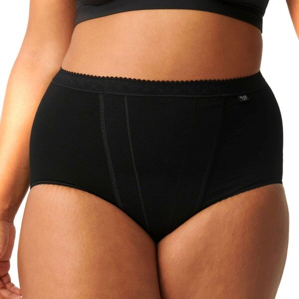 Sloggi Control Maxi - Black  - Size: 10005203 - Color: musta Sloggi Control Maxi - Black  - Size: 10005203 - Color: musta