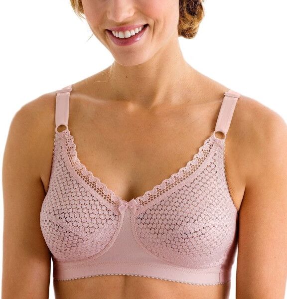 Miss Mary of Sweden Miss Mary Cotton Dots Soft Bra - Pink  - Size: 2248 - Color: roosa Miss Mary of Sweden Miss Mary Cotton Dots Soft Bra - Pink  - Size: 2248 - Color: roosa