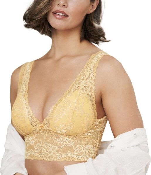 Missya Nicole Bra Top - Light yellow  - Size: 13370 - Color: Vaaleankeltainen Missya Nicole Bra Top - Light yellow  - Size: 13370 - Color: Vaaleankeltainen