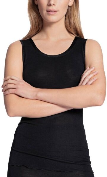 Calida True Confidence Tank Top - Black  - Size: 12435 - Color: musta