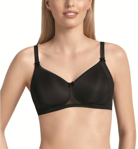 Rosa Faia Lace Rose Wireless Contour Bra - Black  - Size: 5618 - Color: musta Rosa Faia Lace Rose Wireless Contour Bra - Black  - Size: 5618 - Color: musta