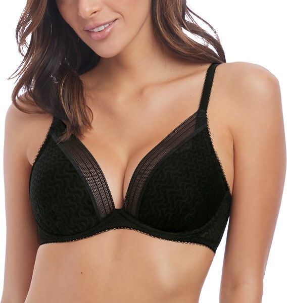 Wacoal Aphrodite Plunge Bra - Black  - Size: WE140004 - Color: musta Wacoal Aphrodite Plunge Bra - Black  - Size: WE140004 - Color: musta