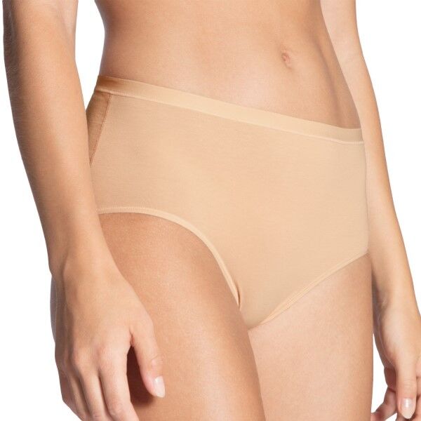 Calida Natural Comfort Brief Highwaist - Beige  - Size: 21375 - Color: Beige Calida Natural Comfort Brief Highwaist - Beige  - Size: 21375 - Color: Beige