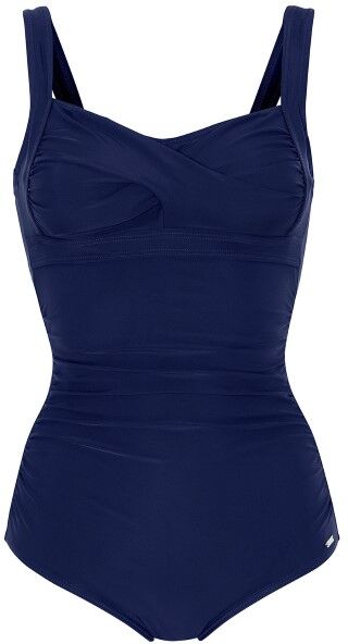 Abecita Capri Twisted Delight Prosthetic Swimsuit - Navy-2  - Size: 405460 - Color: Merensininen