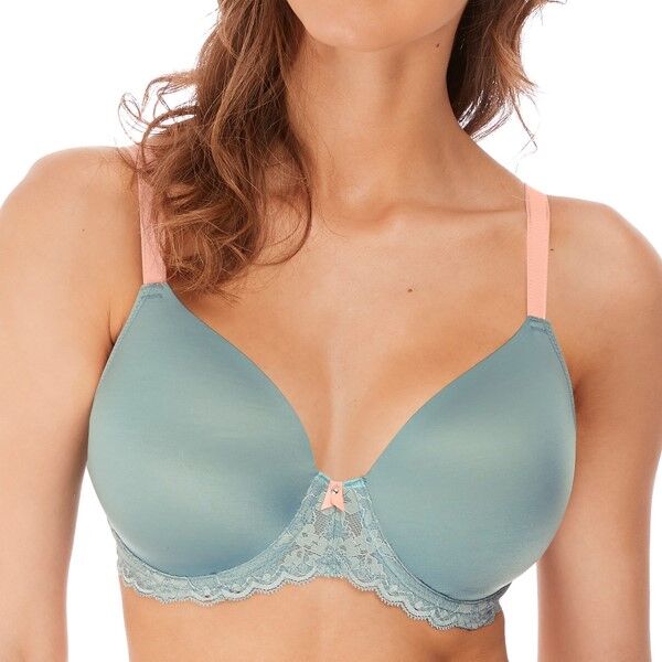 Freya Offbeat Moulded Demi T-Shirt Bra - Grey  - Size: AA5450 - Color: harmaa