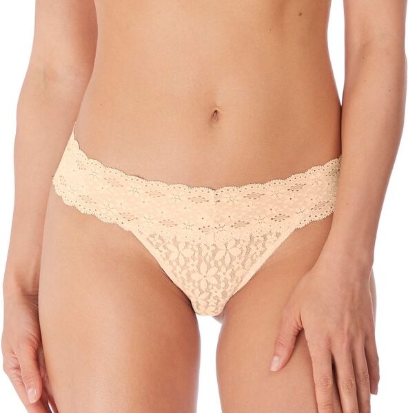 Wacoal Halo Lace Thong - Skin  - Size: WA879205 - Color: iho Wacoal Halo Lace Thong - Skin  - Size: WA879205 - Color: iho
