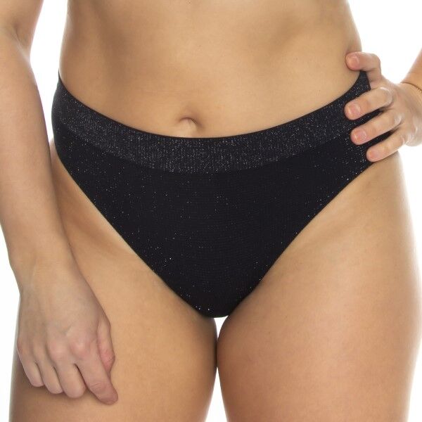 Missya Lucia Waffel Glitter Tai - Black  - Size: 14634 - Color: musta Missya Lucia Waffel Glitter Tai - Black  - Size: 14634 - Color: musta