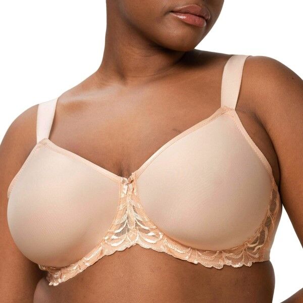 Triumph Modern Finesse Minimizer Underwire Bra - Beige  - Size: 10152692 - Color: Beige Triumph Modern Finesse Minimizer Underwire Bra - Beige  - Size: 10152692 - Color: Beige