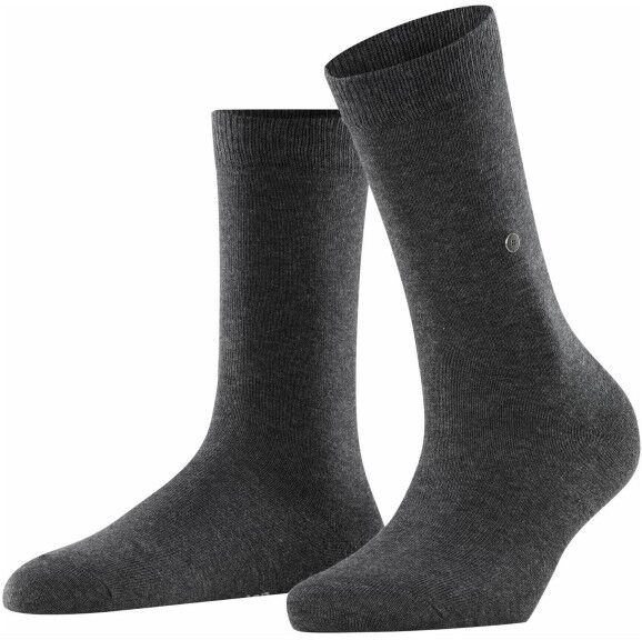 Burlington Lady Organic Cotton Sock - Darkgrey  - Size: 22041 - Color: tummanharm Burlington Lady Organic Cotton Sock - Darkgrey  - Size: 22041 - Color: tummanharm