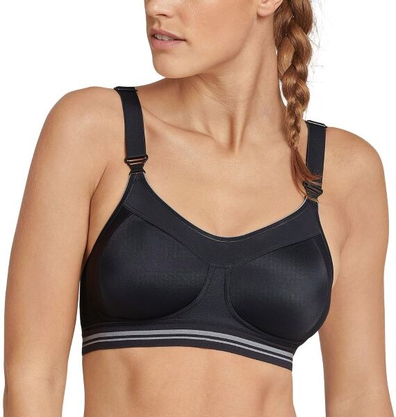 Schiesser Active Sport High Support Bra - Black  - Size: 172739 - Color: musta Schiesser Active Sport High Support Bra - Black  - Size: 172739 - Color: musta