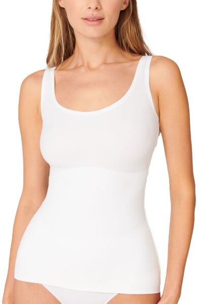 Schiesser Invisible Soft Tank Top - White  - Color: valkoinen Schiesser Invisible Soft Tank Top - White  - Color: valkoinen