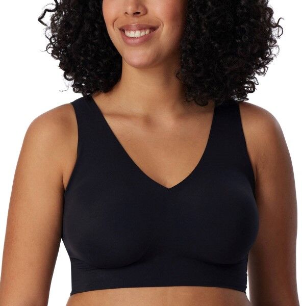Schiesser Invisible Soft Bralette - Black  - Size: 170364 - Color: musta Schiesser Invisible Soft Bralette - Black  - Size: 170364 - Color: musta