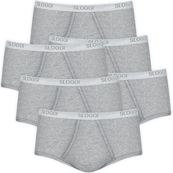 Sloggi 6 pakkaus For Men Basic Maxi - Grey * Kampanja *  - Size: 10004713 - Color: harmaa Sloggi 6 pakkaus For Men Basic Maxi - Grey * Kampanja *  - Size: 10004713 - Color: harmaa