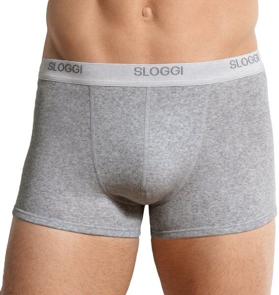 Sloggi For Men Basic Shorts - Grey  - Size: 10004753 - Color: harmaa