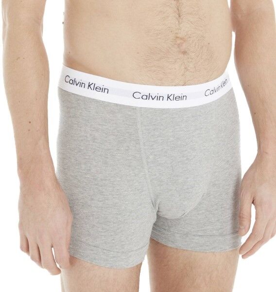 Calvin Klein 3 pakkaus Cotton Stretch Trunks - Mixed  - Size: U2662G - Color: Multi-colour Calvin Klein 3 pakkaus Cotton Stretch Trunks - Mixed  - Size: U2662G - Color: Multi-colour