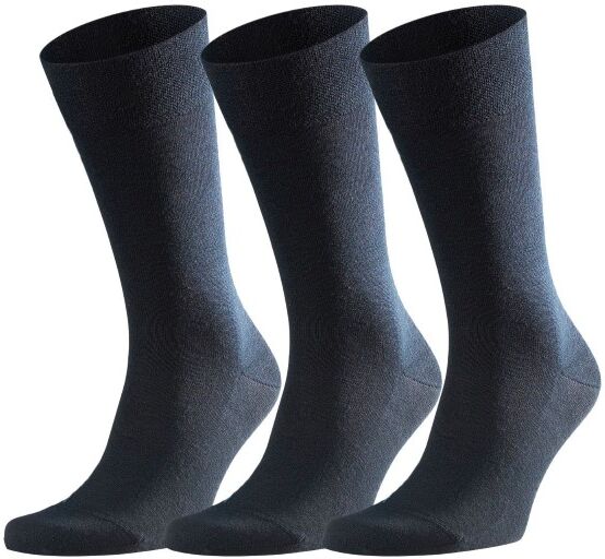 Falke 3 pakkaus Sensitive Berlin - Navy-2  - Size: 14416 - Color: Merensininen Falke 3 pakkaus Sensitive Berlin - Navy-2  - Size: 14416 - Color: Merensininen