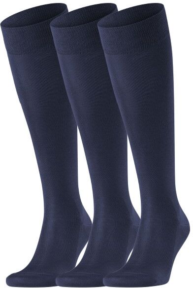 Falke 3 pakkaus Tiago Knee-high - Darkblue * Kampanja *  - Size: 15662 - Color: tummansin. Falke 3 pakkaus Tiago Knee-high - Darkblue * Kampanja *  - Size: 15662 - Color: tummansin.