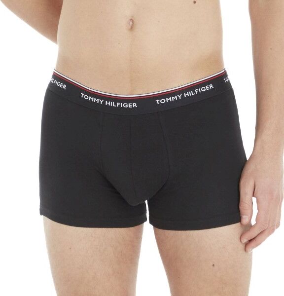 Tommy Hilfiger 3 pakkaus Stretch Trunk Premium Essentials - Black  - Size: 1U87903842 - Color: musta Tommy Hilfiger 3 pakkaus Stretch Trunk Premium Essentials - Black  - Size: 1U87903842 - Color: musta