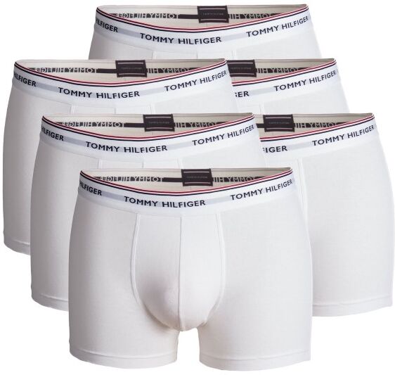 Tommy Hilfiger 6 pakkaus Stretch Trunk Premium Essentials - White * Kampanja *  - Size: 1U87903842 - Color: valkoinen