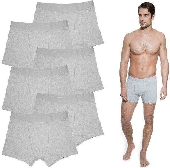 Bread & Boxers Bread and Boxers Boxer Briefs 6 pakkaus - Grey  - Size: 232303 - Color: harmaa Bread & Boxers Bread and Boxers Boxer Briefs 6 pakkaus - Grey  - Size: 232303 - Color: harmaa