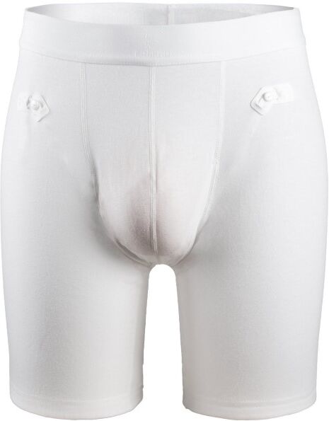 IIA Frigo 4 Cotton Long Boxer Brief - White  - Size: 4W9 - Color: valkoinen