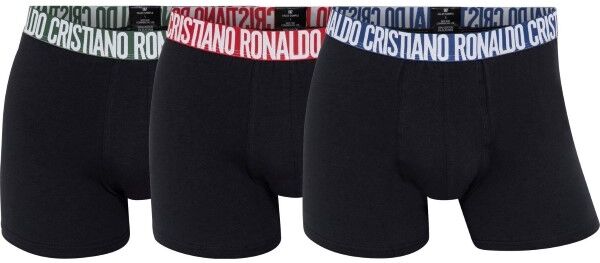 CR7 Cristiano Ronaldo 3 pakkaus Men Trunk - Red/Green  - Size: 8100-49 - Color: punainen/vihre CR7 Cristiano Ronaldo 3 pakkaus Men Trunk - Red/Green  - Size: 8100-49 - Color: punainen/vihre