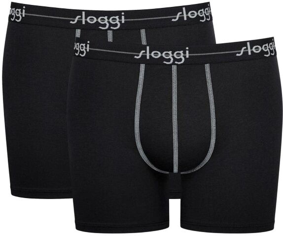 Sloggi 2 pakkaus Men Start Short C2P - Black  - Size: 10055546 - Color: musta