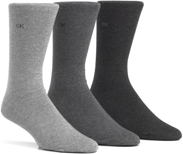 Calvin Klein 3 pakkaus Eric Cotton Flat Knit Socks - Light grey  - Size: 100001752 - Color: vaaleanharm. Calvin Klein 3 pakkaus Eric Cotton Flat Knit Socks - Light grey  - Size: 100001752 - Color: vaaleanharm.