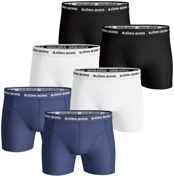 Björn Borg 6 pakkaus Essential Shorts - Mixed * Kampanja *  - Size: 9999-1024 - Color: Multi-colour Björn Borg 6 pakkaus Essential Shorts - Mixed * Kampanja *  - Size: 9999-1024 - Color: Multi-colour