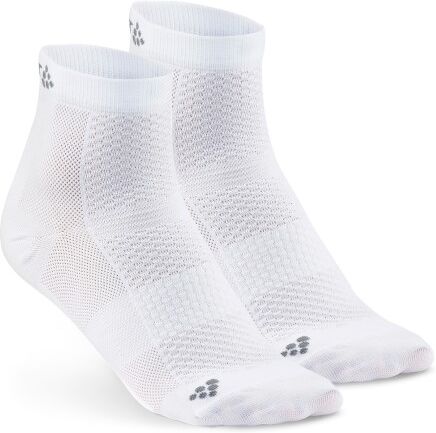 craft 2 pakkaus Cool Mid Sock - White  - Size: 1905044 - Color: valkoinen craft 2 pakkaus Cool Mid Sock - White  - Size: 1905044 - Color: valkoinen