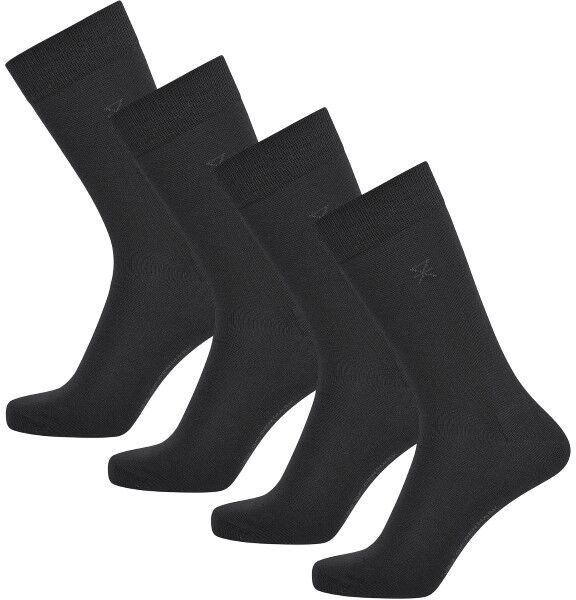 JBS of Denmark 4 pakkaus Organic Cotton Socks - Black  - Size: 2200-76 - Color: musta JBS of Denmark 4 pakkaus Organic Cotton Socks - Black  - Size: 2200-76 - Color: musta
