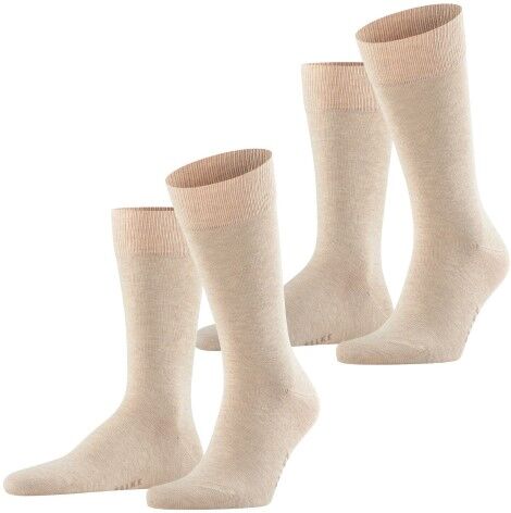 Falke 2 pakkaus Happy Socks - Sand  - Size: 14610 - Color: hiekka Falke 2 pakkaus Happy Socks - Sand  - Size: 14610 - Color: hiekka