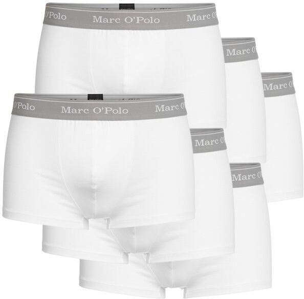 Marc O'Polo Marc O Polo Cotton Trunks 6 pakkaus - White * Kampanja *  - Size: 154606 - Color: valkoinen Marc O'Polo Marc O Polo Cotton Trunks 6 pakkaus - White * Kampanja *  - Size: 154606 - Color: valkoinen