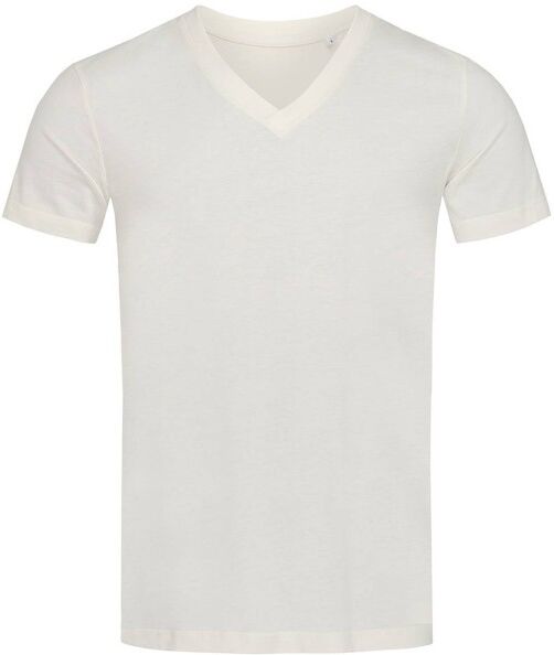 Stedman James Organic Men V-Neck - Creme  - Size: ST9210 - Color: Kermanvärinen Stedman James Organic Men V-Neck - Creme  - Size: ST9210 - Color: Kermanvärinen