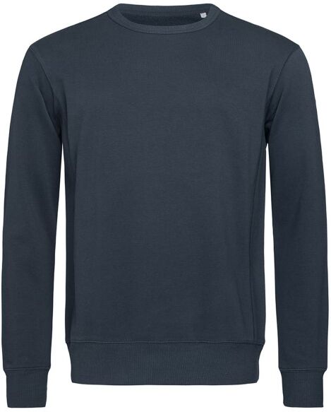 Stedman Sweatshirt Men Long Sleeve - Midnightblue  - Size: ST5620 - Color: keskiyönsin. Stedman Sweatshirt Men Long Sleeve - Midnightblue  - Size: ST5620 - Color: keskiyönsin.