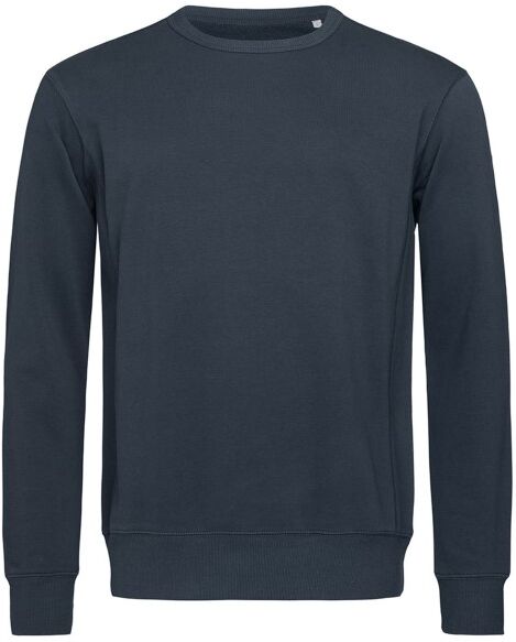 Stedman Sweatshirt Men Long Sleeve - Midnightblue  - Size: ST5620 - Color: keskiyönsin.