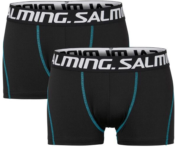 Salming 2 pakkaus Performance Motion Boxer - Black  - Size: 912223 - Color: musta Salming 2 pakkaus Performance Motion Boxer - Black  - Size: 912223 - Color: musta