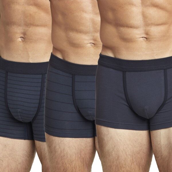 Jockey 3 pakkaus Active Cotton Trunk - Navy-2  - Size: 17502913 - Color: Merensininen Jockey 3 pakkaus Active Cotton Trunk - Navy-2  - Size: 17502913 - Color: Merensininen