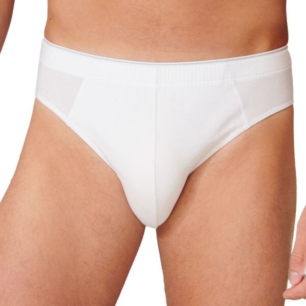 Schiesser 95-5 Organic Cotton Mini Brief - White  - Size: 173807 - Color: valkoinen Schiesser 95-5 Organic Cotton Mini Brief - White  - Size: 173807 - Color: valkoinen