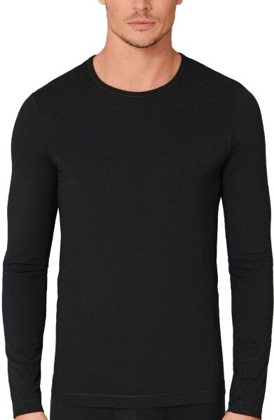 Schiesser Personal Fit Shirt Long Sleeve - Black  - Size: 155348 - Color: musta Schiesser Personal Fit Shirt Long Sleeve - Black  - Size: 155348 - Color: musta