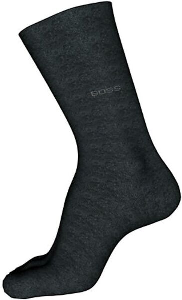 Hugo Boss BOSS Business Mercerized Cotton George Finest Sock - Darkgrey  - Size: 50388433 - Color: tummanharm Hugo Boss BOSS Business Mercerized Cotton George Finest Sock - Darkgrey  - Size: 50388433 - Color: tummanharm