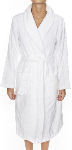 Calvin Klein Women Terry Logo Robe - White  - Size: EW1159E - Color: valkoinen Calvin Klein Women Terry Logo Robe - White  - Size: EW1159E - Color: valkoinen
