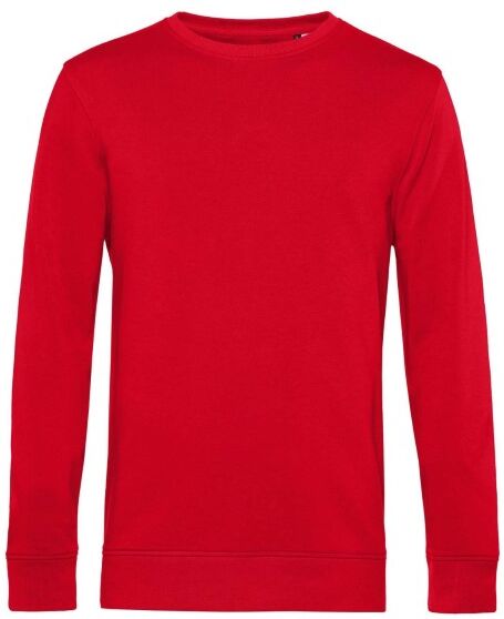 B & C Collection B and C Organic Men Crew Neck - Red  - Size: WU31B - Color: punainen B & C Collection B and C Organic Men Crew Neck - Red  - Size: WU31B - Color: punainen